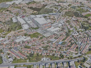 Braga City, Portugal (2022) 3D Model preview