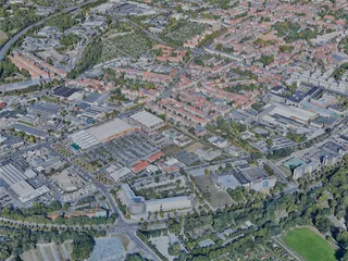 Braunschweig City, Germany (2022) 3D Model preview