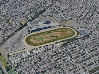 New York City, Queens, USA (2022) 3D Model preview