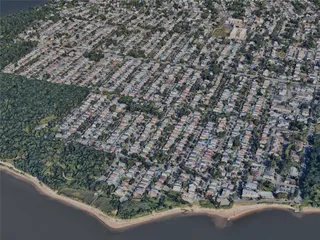 New York City, Staten Island, USA (2022) 3D Model preview