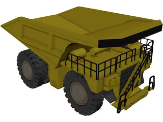 CAT 795 3D Model preview