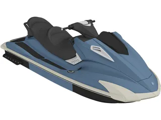 Yamaha WaveRunner FX HO 3D Model preview