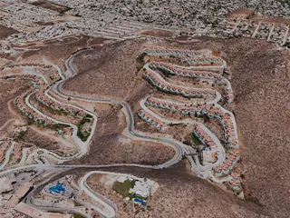 Cabo San Lucas City, Mexico (2023) 3D Model preview