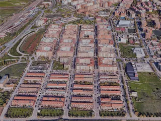 Caceres City, Spain (2023) 3D Model preview