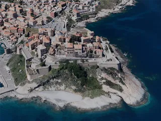 Calvi City, France (2023) 3D Model preview