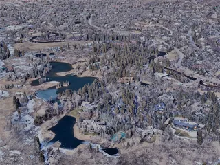 Aspen City, CO, USA (2022) 3D Model preview