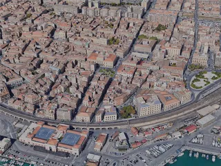 Catania City, Italy (2023) 3D Model preview