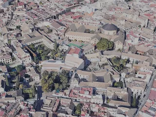 Cordoba City, Spain (2023) 3D Model preview