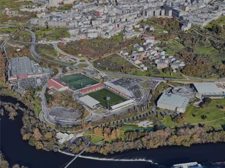 Lugo City, Spain (2023) 3D Model preview