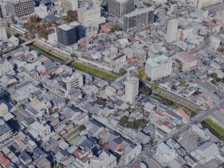 Matsumoto City, Japan (2023) 3D Model preview