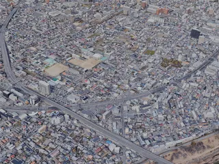 Matsuyama City, Japan (2023) 3D Model preview