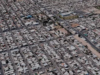 Mexicali City, Mexico (2022) 3D Model preview