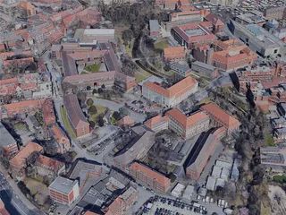 Munster City, Germany (2022) 3D Model preview