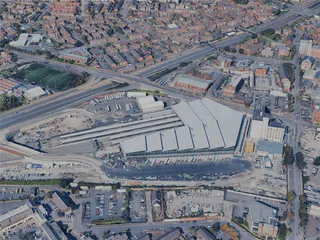 Belfast City, UK (2024) 3D Model preview