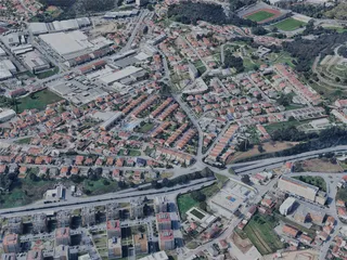 Braga City, Portugal (2024) 3D Model preview