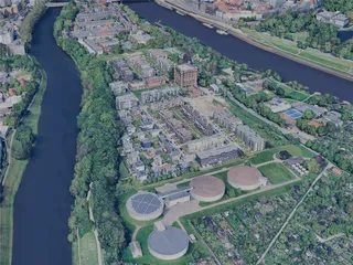 Bremen City, Germany (2024) 3D Model preview