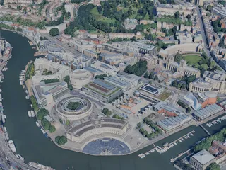 Bristol City, UK (2024) 3D Model preview