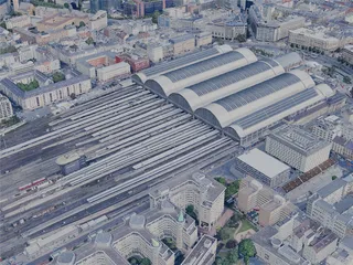 Frankfurt City, Germany (2024) 3D Model preview