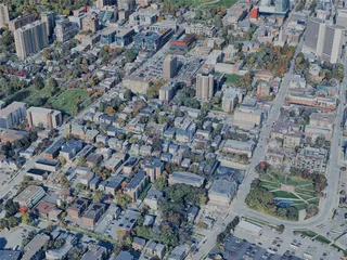 Halifax City, NS, Canada (2024) 3D Model preview