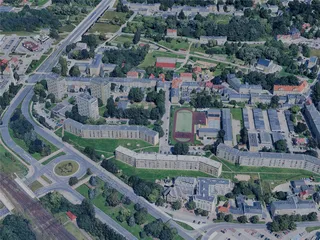 Koszalin City, Poland (2024) 3D Model preview