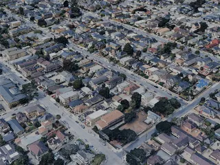 Monterey City, CA, USA (2024) 3D Model preview