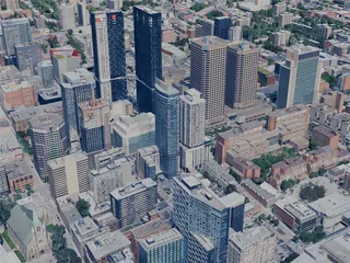 Montreal City, QC, Canada (2024) 3D Model preview