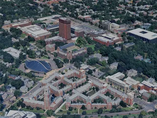 New Haven City, CT, USA (2024) 3D Model preview