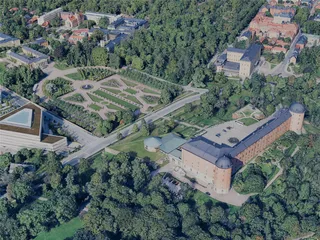 Uppsala City, Sweden (2023) 3D Model preview