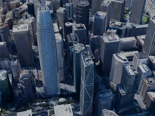 San Francisco City, CA, USA (2024) 3D Model preview