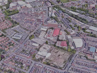 Carlisle City, UK (2023) 3D Model preview