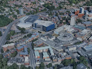 Coventry City, UK (2022) 3D Model preview