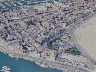 Weymouth City, UK (2024) 3D Model preview