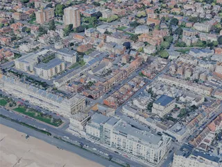 Worthing City, UK (2024) 3D Model preview