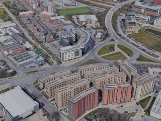 Lincoln City, UK (2023) 3D Model preview