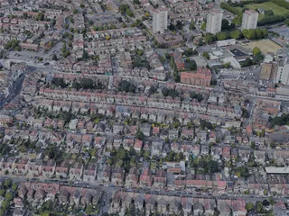 Southend-on-Sea City, UK (2022) 3D Model preview
