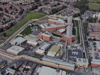 Wakefield City, UK (2023) 3D Model preview