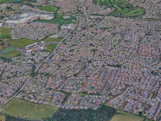 Bangor City, UK (2024) 3D Model preview