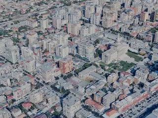 Fier City, Albania (2024) 3D Model preview