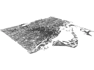Toronto City 3D Model preview