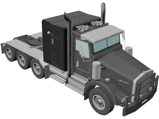 Kenworth T800 3D Model preview