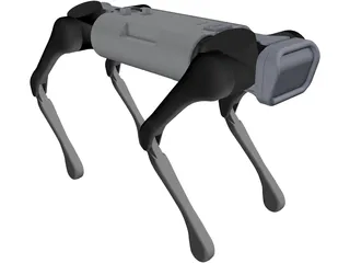 Unitree Aliengo 3D Model preview