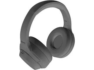 Sony WH-1000XM4 Headphones 3D Model preview