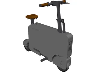 Honda Motocompacto 3D Model preview