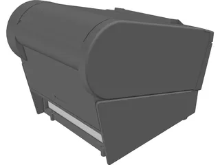 Printer Fax 3D Model preview