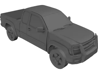 Chevrolet Silverado (2001) 3D Model preview