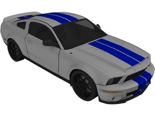 Ford Mustang Shelby GT 3D Model preview