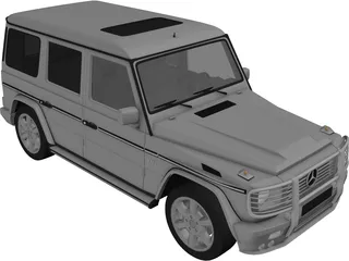 Mercedes-Benz G-class 3D Model preview