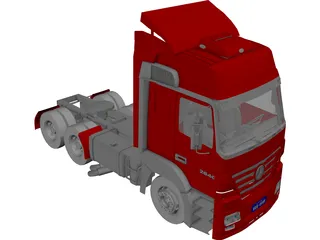 Mercedes-Benz Axor 2046 3D Model preview