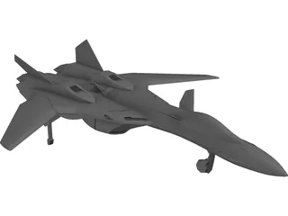 Sukhoi Su-47 Berkut 3D Model preview