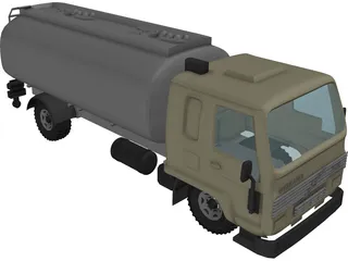 Volvo Truck 3D Model preview